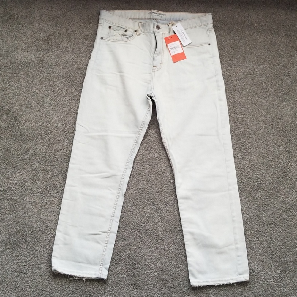 Jack Threads cropped jeans